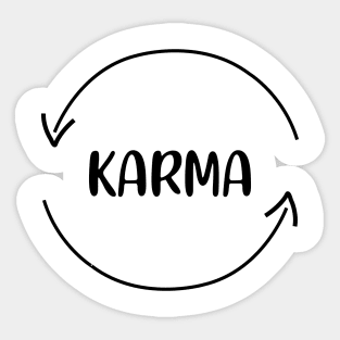 Karma The Circle of Life Sticker